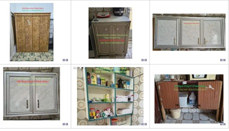 Al Sharafeyah, Furniture, SAR 670,  Wardrobe, Kitchen Shelfs, Kitchen Cabinets For Flash Sale.. Should Go Before May-04