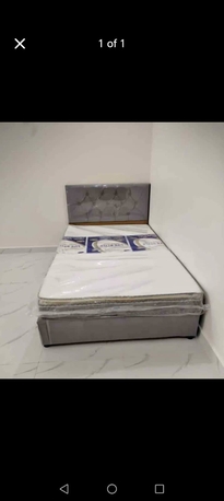 Al Ghadir, Furniture, SAR 195,  Bed Frame And Mattress