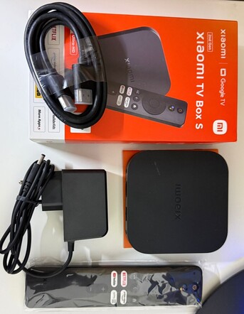 Riyadh, Electronics, SAR 160,  Xiaomi TV Box S 4K 2nd Gen &ndash; Full Kit &ndash; Excellent Condition