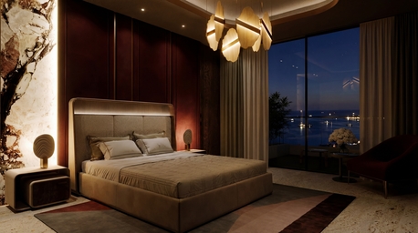 Nicosia, Real Estate For Sale, EUR 2847218,  3 BR,  1929080 Sq. Meter,  Branded Design Tower 3-Bedroom Sea View Homes