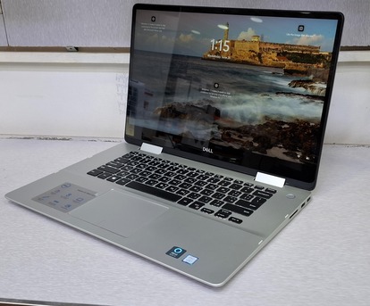 Manama, Computers, BHD 133,  DELL Touch 2 In 1 Laptop Core I7 15.6" FHD 360* Foldable Touch Screen 8GB RAM + 256GB SSD