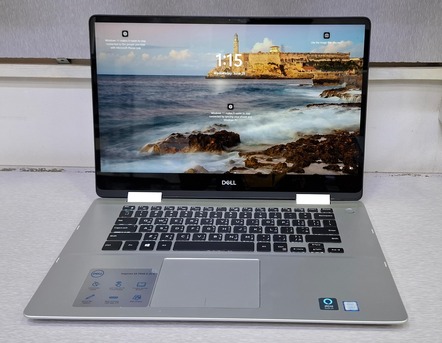 Manama, Computers, BHD 133,  DELL Touch 2 In 1 Laptop Core I7 15.6" FHD 360* Foldable Touch Screen 8GB RAM + 256GB SSD