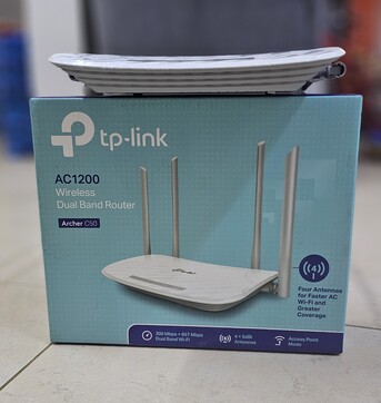 Al Malaz, Electronics, SAR 55,  TP Link AC1200 Wireless Dual Band Router - Archer C50