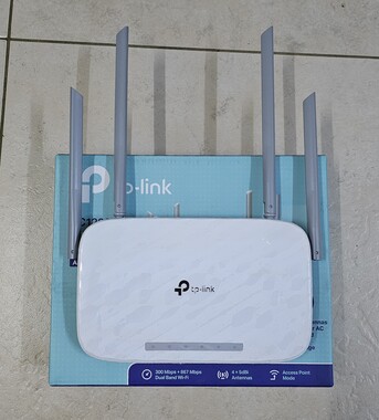 Al Malaz, Electronics, SAR 55,  TP Link AC1200 Wireless Dual Band Router - Archer C50