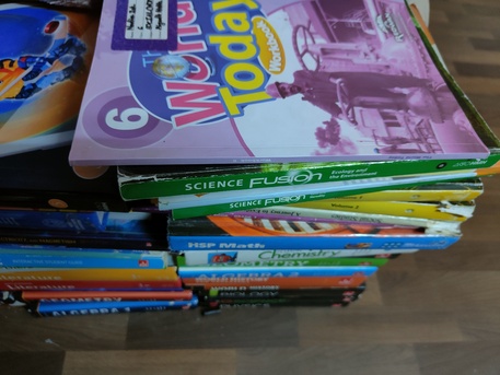 Riyadh, Books, SAR 4000,  70+ Books From Grade 4 To 12 - American Curriculum