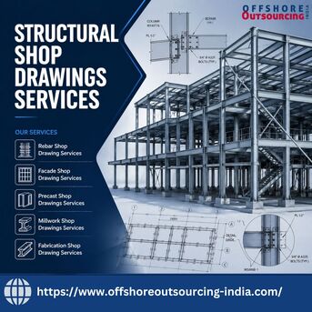 Dallas, Construction, Detailed Structural Shop Drawings Services ​in Dallas, USA
