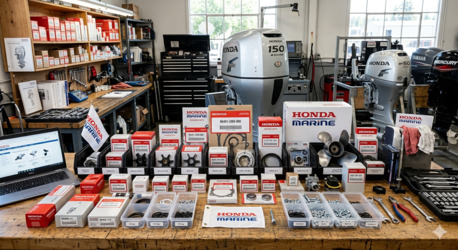New York, Machinery, USD 962,  Honda Outboard Motor Parts: Genuine Components For Reliable Performance