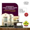 INR 1,  3 BR,  Praneeth Pranav Grove Park | Triplex Villas For Sale In Dundigal | Villa Projects In Hyder
