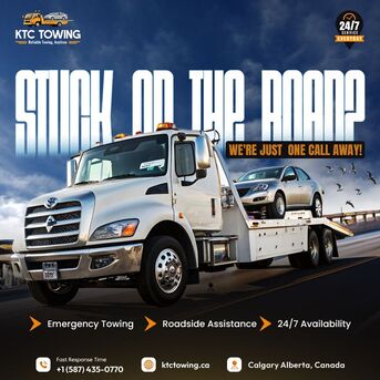 Calgary, Automotive, Car Towing Service Calgary | 24/7 KTC Towing
