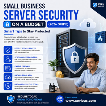 Noida, Computer, Small Business Server Security On A Budget (2026 Guide): Smart Tips To Stay Protected