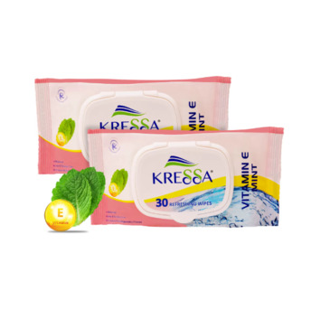 Haryana, Health & Beauty Items, INR 149,  Kressa Face Wipe | A Quick Refreshing Boost Anytime Anywhere