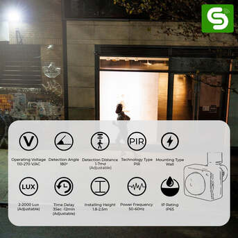 Noida, Electronics, PIR Motion Sensor &mdash; Wall Mount, Ceiling Mount, Mini & Adjustable PIR Sensor | Esysense