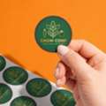 INR 7,  Round Stickers
