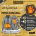 Volt Heat OMEGA 5V Heated Hoodie &ndash; Lightweight Warmth With USB Power