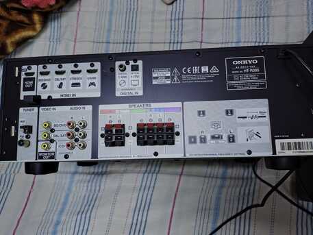 Al Aziziyah, Home Audio, SAR 1250,  (SOLD) Onkyo HTR 395 W/ Built In Bluetooth, HDMI, USB, Remote, 5.1 Speakers, Sub