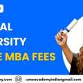 Manipal University Online MBA Fees