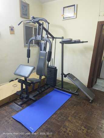 Al Murabba, Bedspace For Rent, SAR 1000/month,  Fully Furnished Big Single Room For Rent With Home Gym Treadmill Near Bus Stop