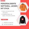Personalisierte Softshell Jacken Mit Stick