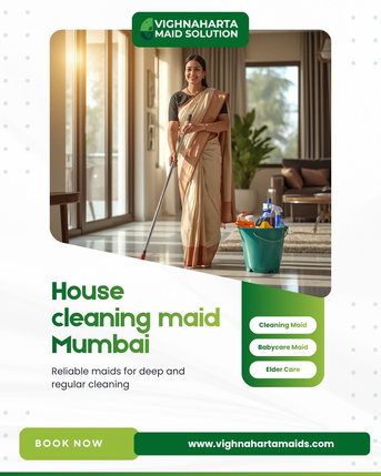 Mumbai, Household, House Cleaning Maid In Mumbai -  Vighnaharta Maid