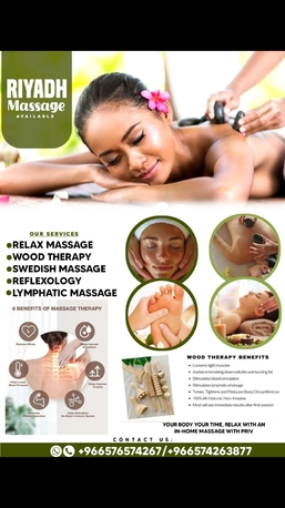 Riyadh, Beautician, Physiotherapist/massage Therapist