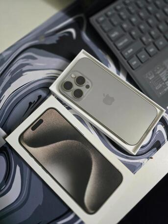 Riyadh, Mobile Phones, SAR 2450,  Iphone15 Pro 256gb (With Box And Accessories )