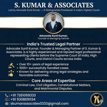 Mumbai, Legal, Civil Lawyer In Bhagalpur For Property & Civil Cases | Advocate Sunil Kumar