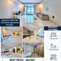 BHD 360/month,  Furnished,  2 BR,  140 Sq. Meter,  Delightful 2 BR FF Apartment With Balcony & WIFI