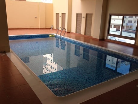 Busaiteen, Apartments, Flats, Houses & Villas, BHD 250/month,  Furnished,  1 BR,  100 Sq. Meter,  1 Br 2 Bathroom Balcony Pool Gym View Fully Furnished