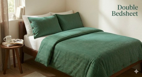 Mumbai, Household Items, INR 1499,  Double Bed Bedsheet Cotton Online India &ndash; Soft, Stylish & Comfortable | TheIndiGlobal