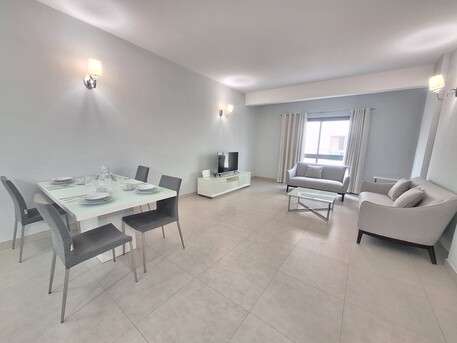 Juffair, Apartments, Flats, Houses & Villas, BHD 350/month,  Furnished,  2 BR,  125 Sq. Meter,  Bright | Spacious | Balcony | Internet & H/k Services | With CPR Address | Near Us Navy B