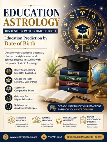 Noida, Career Counseling, Education Astrology: Right Study Path By Date Of Birth