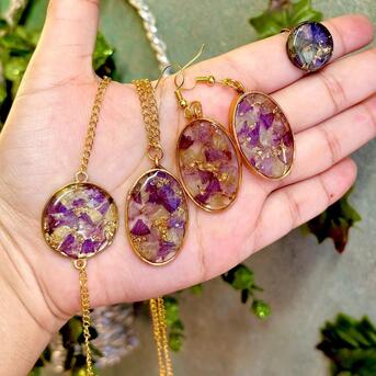 Islamabad, Jewelry, PKR 10005000,  Handcrafted Resin Jewellery Unique Pieces, Poured With Passion.
