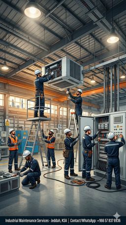 Jeddah, Air Conditioning, Warehouse Factory Maintenance Ac Electrician Al Work
