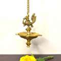INR 1845,  Buy Elegant Brass Diya For Pooja For Festivals And Daily Rituals &ndash; Yathashilpam
