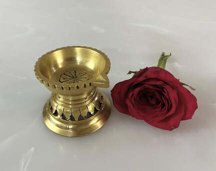 New Delhi, Household Items, INR 1845,  Buy Elegant Brass Diya For Pooja For Festivals And Daily Rituals &ndash; Yathashilpam