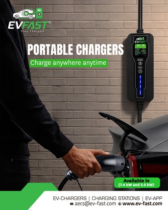New Delhi, Heavy Equipment, INR 17499,  EVFast Charger Portable EV Charger For Daily Use