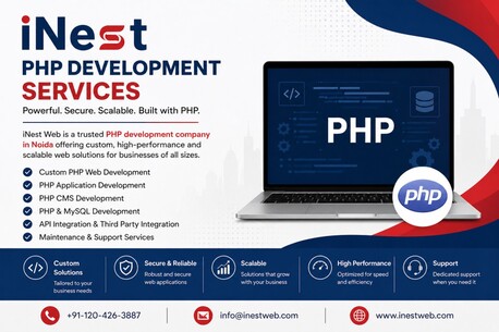 Noida, Web Design & Development, PHP Development Company In Noida | Custom PHP Development Services