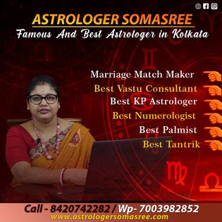 Kolkata, Business, Best Vedic Astrologer In Kolkata: Astrologer Somasree