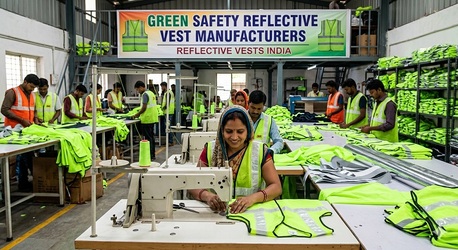 Mumbai, Business, Green Safety Reflective Vest Manufacturers