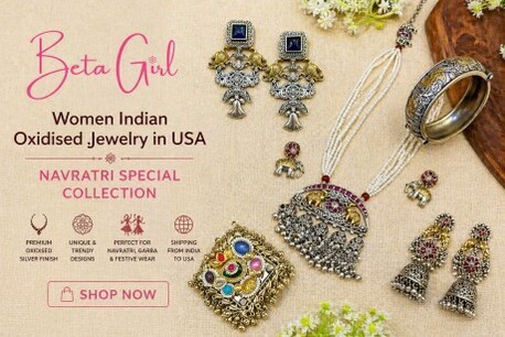New York, Jewelry, Buy Women Indian Oxidised Jewelry In USA &ndash; Navratri Special Collection