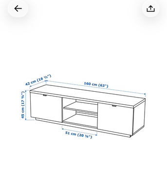 Al Sulaymaniyyah, Furniture, SAR 300,  TV Bench Ikea White
