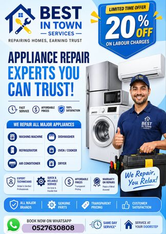 Dubai, Appliance Repair, CHEAPEST APPLIANCES REPAIIRNG SERVICE DUBAI