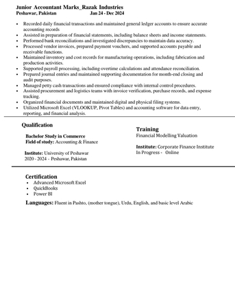 Riyadh, Job Seekers, Accountant Available &ndash; Transferable Iqama &ndash; Riyadh