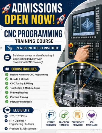New Delhi, Education, Best CNC Programming Training In Roorkee