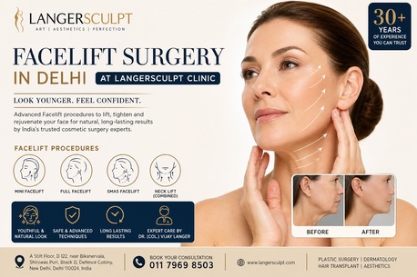 New Delhi, Health, Top Clinic For Facelift Surgery In Delhi &ndash; Book Consultation