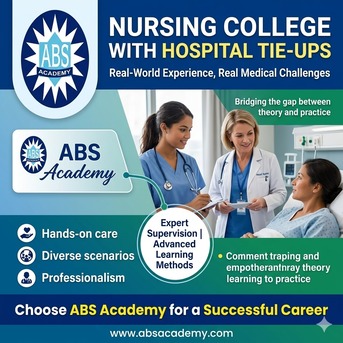 Kolkata, Education, Nursing College With Hospital Tie-Ups At ABS Academy