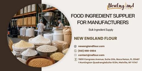 New York, Food, Food Ingredient Supplier For Manufacturers | Bulk Ingredient Supply By New England Flour