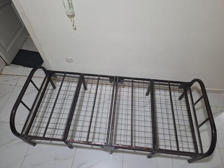 Jeddah, Household Items, SAR 175,  Full Metal Folding Bed For Sale