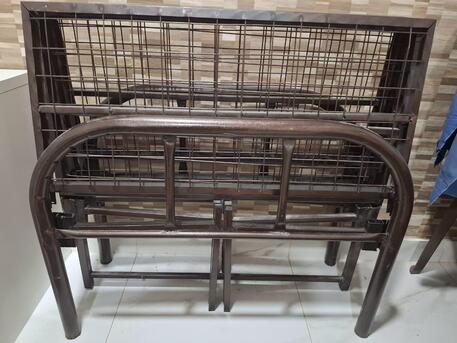 Jeddah, Household Items, SAR 175,  Full Metal Folding Bed For Sale