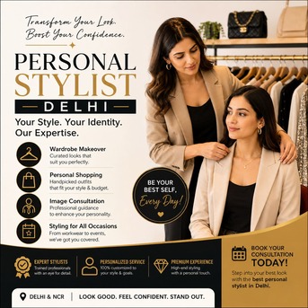 New Delhi, Business, Best Personal Stylist In Delhi | Transform Your Look Today